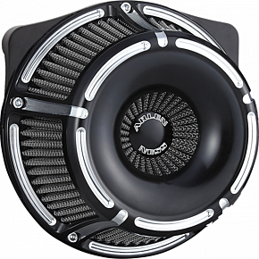Inverted Series Air Cleaner Kit - Slot Track - Black 600-231