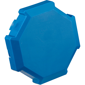 Moose Racing Hub Cap - Blue - RZR
