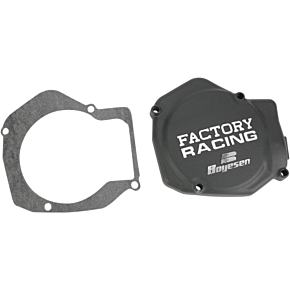 Ignition Cover - Black - Honda CR125R SC01AB