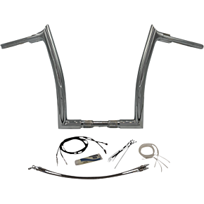 Handlebar Kit - Pointed Top - 14" - Chrome 809614