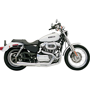 Road Rage Exhaust - Chrome - Short - '04-'13 XL 14112J