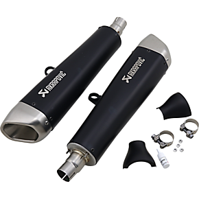 Black Titanium Mufflers S-T12SO2-HCQTBL