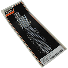 Colony Primary Cover Screw Kit - Chrome 2402-18-P