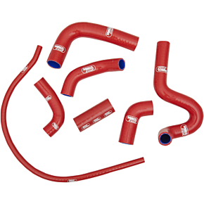 Samco Sport Radiator Hose Kit - Red - Ducati DUC8-RD