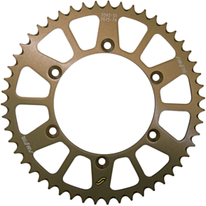 Sunstar Sprockets Rear Sprocket - 49-Tooth - Yamaha