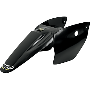 Rear Fender with Side Panels - Black KT03073-001