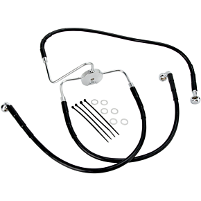 Brake Line - Front (Lower/Upper) - Black 1741-2562