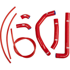 Radiator Hose Kit - Red - Ducati DUC-40-RD
