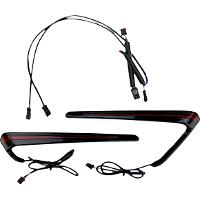 Saddlebag Lights - LED - Red Lens CD-LRST-BAG-RB
