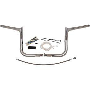 Handlebar Kit - Pointed Top - 10" - Chrome 909110