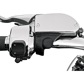 Master Cylinder Cover - Smooth - Yamaha - Chrome BA-7629-00
