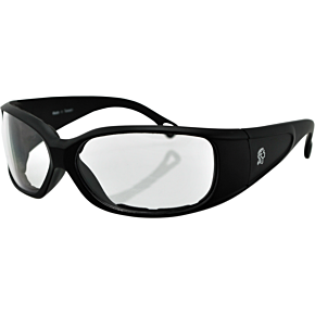Colorado Sunglasses - Matte Black - Clear EZCO001C