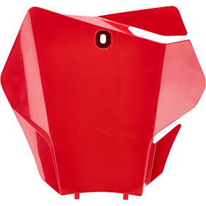 Acerbis Front Number Plate - Red 2872760004