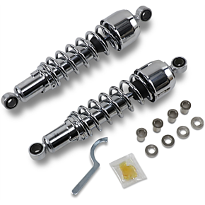 Drag Specialties Shocks Replacement Shock Absorbers - Chrome - 13" C16-0133NU