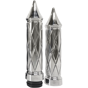 Eddie Trotta Designs Grips - Platinum - TBW - Chrome TC-782