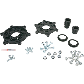 Excel Carrier Ring Set - Rear - Black 2RC-4421