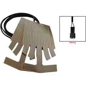 Race Shop Inc Grip Heater - Extended - Plastic Connector - Polaris GH-4