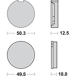 Sbs HF Brake Pads -  Kawasaki/Suzuki 503HF
