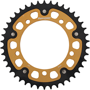 Supersprox Stealth Rear Sprocket - 42 Tooth - Gold - Suzuki/Triumph RST-1793-42-GLD