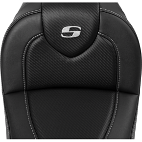 RoadSofa™ - Carbon Fiber - without Driver Backrest - FXDWG '04-'05 804-05-185