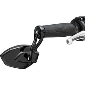 Kuryakyn Phantom Bar End Mirrors - Black
