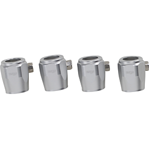 Hose Finishers - Silver - 4-Pack 22-JHF06-SL-4