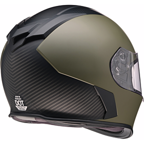 Warrant Helmet - Carbon - Green - Small 0101-17433