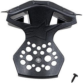 Supertech M8/M10 Chin Vent Frame - Gloss Black - XS/S 89831191180XSS