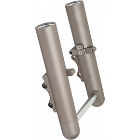 Fork Legs - Titanium Anodized - Smooth - Dual Disc 06-507