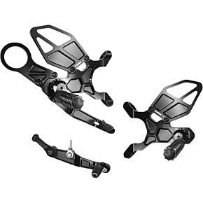 Rearset - Black - S1000RR RS186K