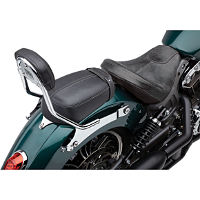 Detachable Backrest - Chrome - Solo Seat - Scout 502-2211