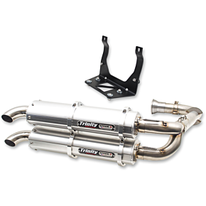 Stage 5 Dual Exhaust - Aluminum TR-4161D