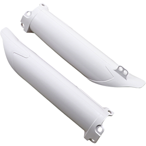 Acerbis Lower Fork Covers - White