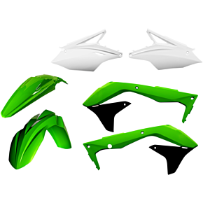 Acerbis Plastic Body Kit - OE '16 Green/White/Black - KX450F