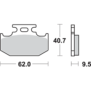 Sbs Off-Road Sintered Brake Pads 648SI