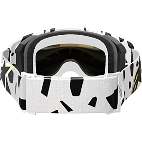 Supertech Goggle - Corp - White - ABS Vision - Gold Mirror Lens 5100325-2044