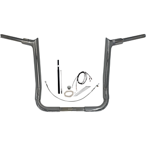 Handlebar Kit - Pointed Top - 16" - Chrome 819016
