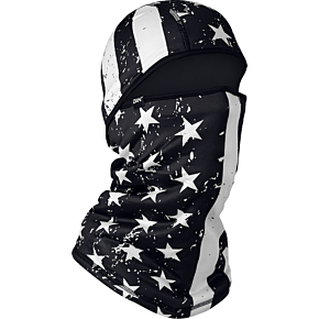 SportFlex® Convertible Balaclava - Black and White - Flag WBSF091