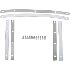 Fats Windshield Hardware Straps - Stainless Steel MEM0913