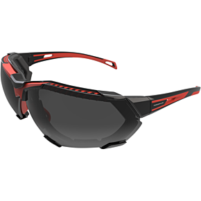 FF4 Sunglasses - Foam - Black/Red - Smoke FF4-01045-041