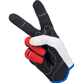 Moto Gloves - Red/White/Blue - 2XL 1501-1208-006