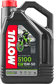 5100 4T Synthetic Blend Oil  - 15W-50 - 4L 104083
