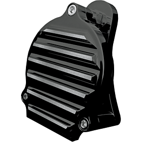  Billet Aluminum Horn - Finned - Black C1140-B