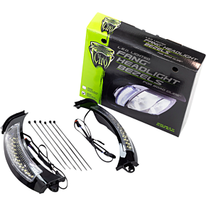 Ciro Headlight Bezel - Black 45251