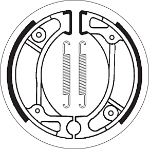 Sbs Brake Shoes - Honda 2057