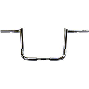 Wild 1 Handlebar - Bagger - Hooked - 12" - Chrome WO592