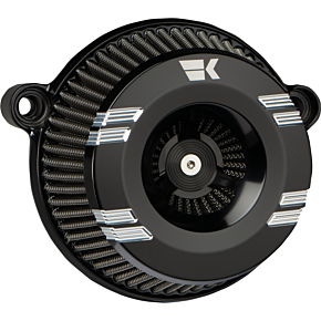 Khrome Werks Instigator Air Cleaner - Klassic  - Black - Twin Cam 250200
