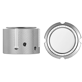 Figurati Designs Front Axle Nut Cover - Stainless Steel - Smooth FD60-FAC-SS