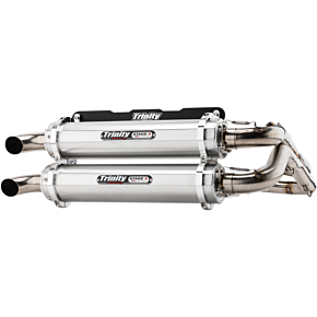 Dual Exhaust - Aluminum TR-4166D