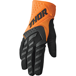 Youth Spectrum Gloves - Orange/Black - 2XS 3332-1612